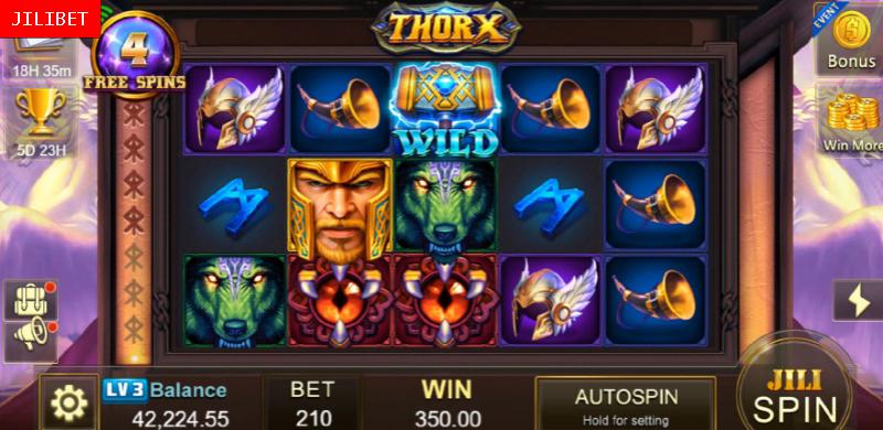 Phl63 Thor X Slot Machine Bonus Game