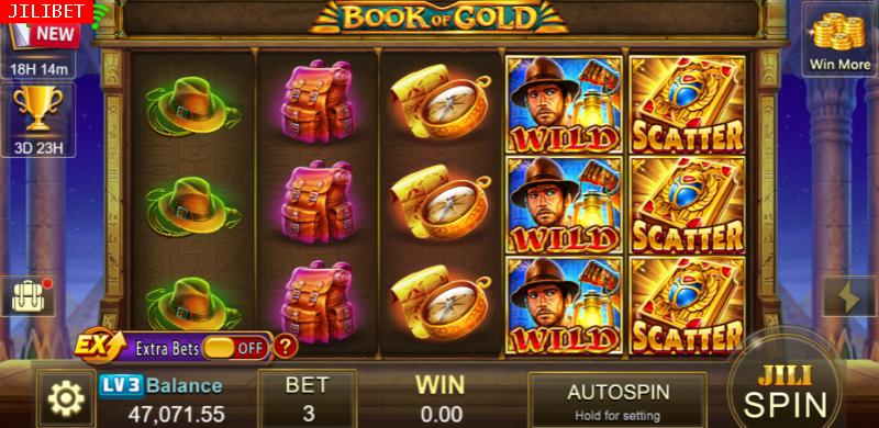 Phl63 Book Of Gold Slot Machine